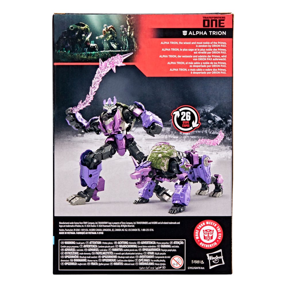 Transformers One Studio Series Voyager Class Action Figure Alpha Trion 16 cm Hasbro