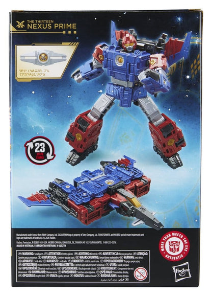 Transformers Age of the Primes Voyager Class Action Figure The Thirteen: Nexus Prime 16 cm Hasbro