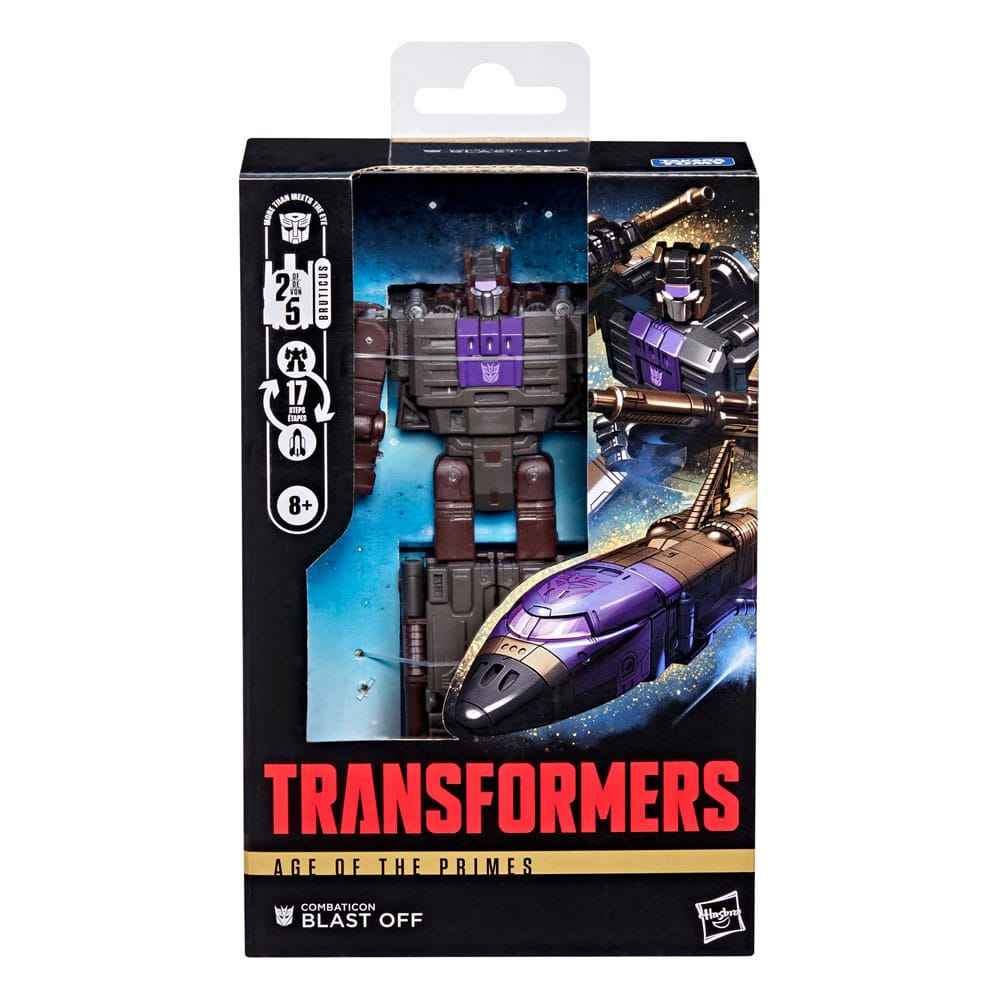 Transformers Age of the Primes Deluxe Class Action Figure Combaticon Blast Off 14 cm