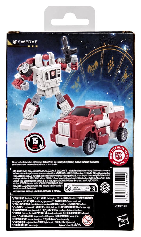 Transformers Age of the Primes Deluxe Class Action Figure Swerve 11 cm Hasbro