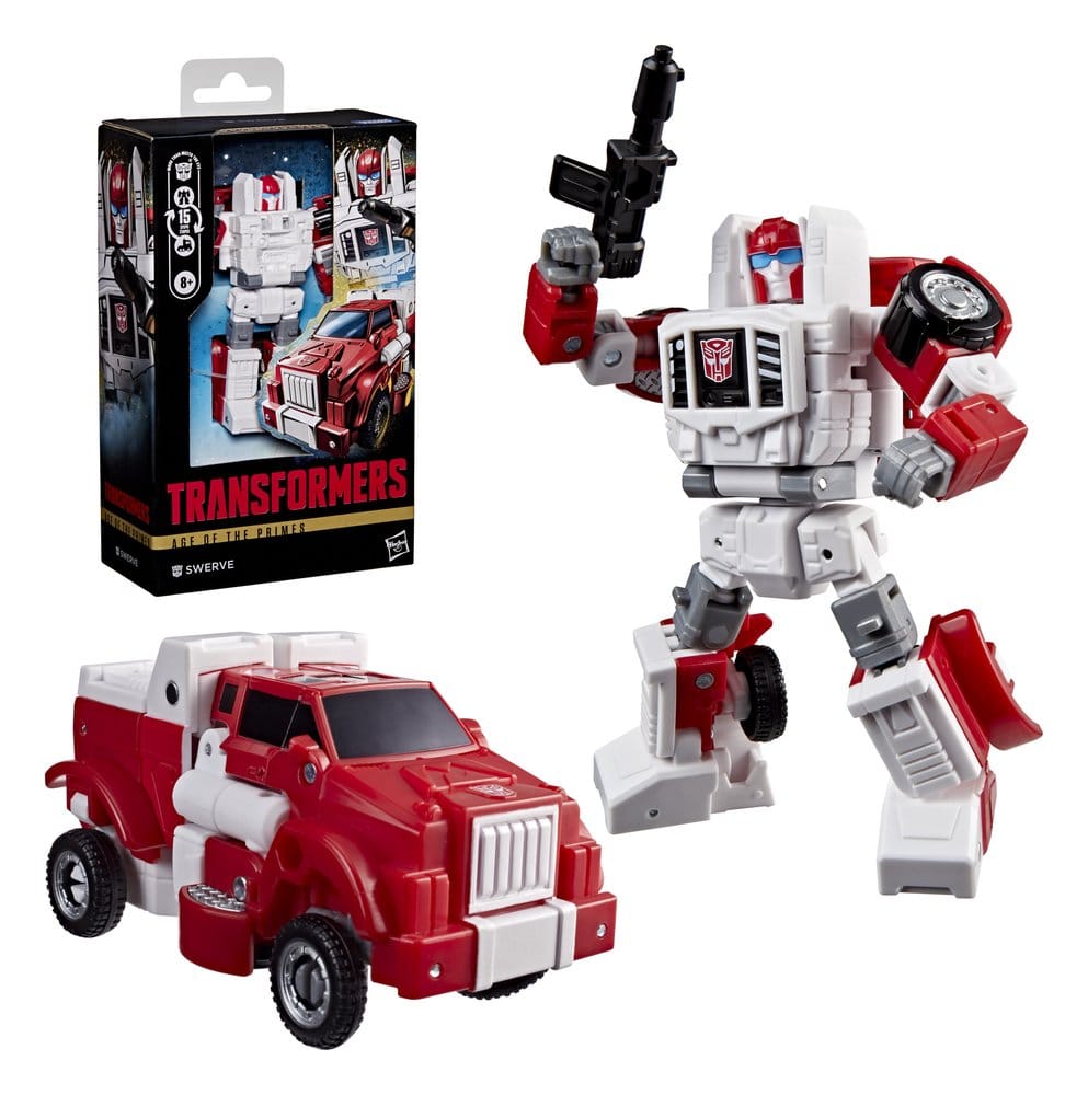 Transformers Age of the Primes Deluxe Class Action Figure Swerve 11 cm Hasbro