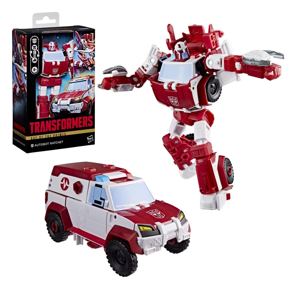 Transformers Age of the Primes Deluxe Class Action Figure Autobot Ratchet 15 cm Hasbro