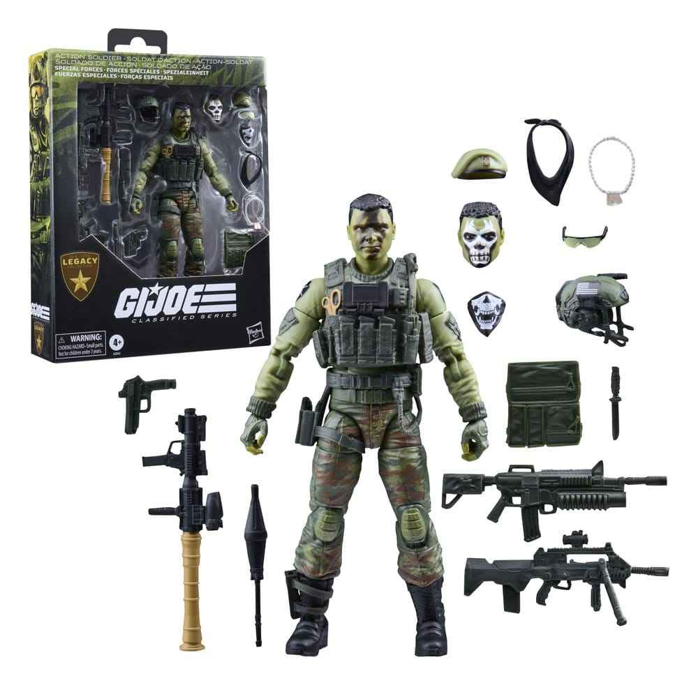 G.I. Joe Classified Series Legacy Collection Action Figure Action Soldier - Special Forces 15 cm