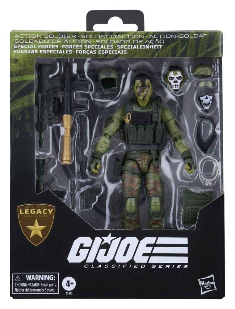 G.I. Joe Classified Series Legacy Collection Action Figure Action Soldier - Special Forces 15 cm