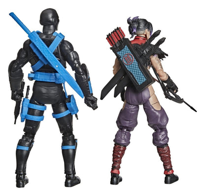 G.I. Joe Classified Series Action Figure 2-Pack Snake Eyes & Kim "Jinx" Arashikage 15 cm