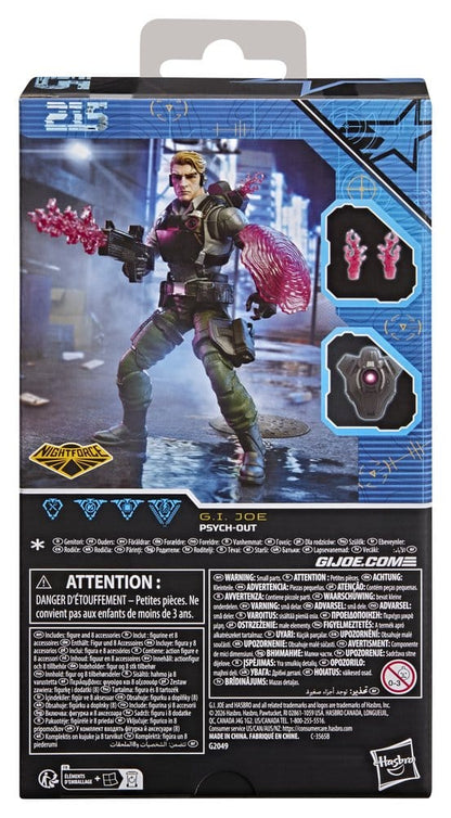 G.I. Joe Classified Series Action Figure Night Force: Psych-Out 15 cm