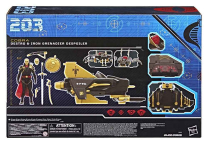 G.I. Joe Classified Series Action Figure and Vehicle Set #203 Destro & Iron Grenadier Despoiler 15 cm