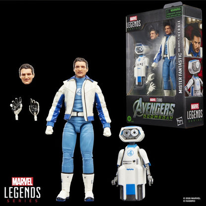 Avengers: Doomsday Marvel Legends Action Figure 2-Pack Mister Fantastic & Marvel's H.E.R.B.I.E. 15 cm
