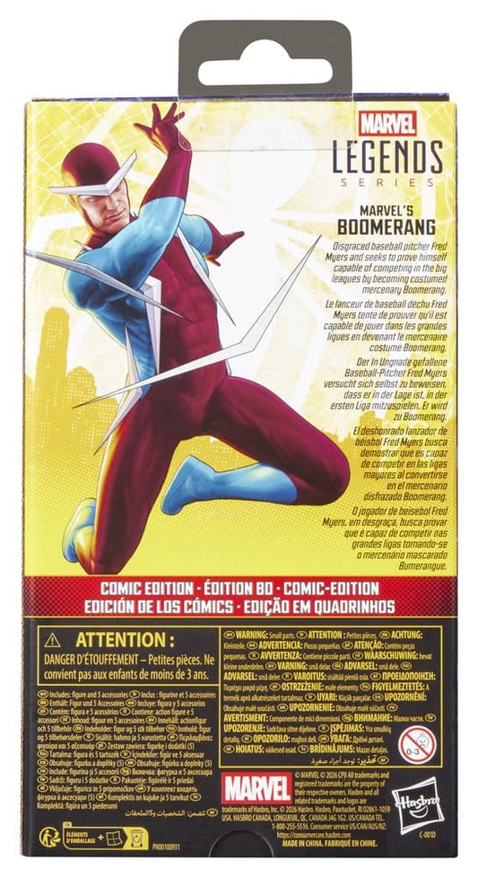 Spider-Man: Brand New Day Marvel Legends Action Figure Marvel's Boomerang 15 cm