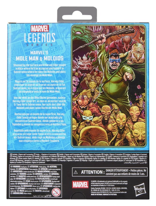 Fantastic Four Marvel Legends Action Figure 3-Pack Marvel's Mole Man & Moloids 15 cm