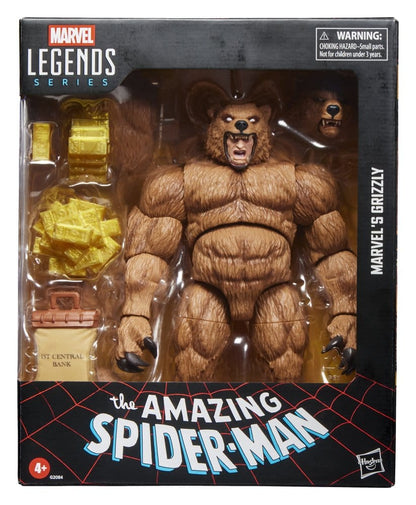 The Amazing Spider-Man Marvel Legends Action Figure Marvel's Grizzly 15 cm Hasbro