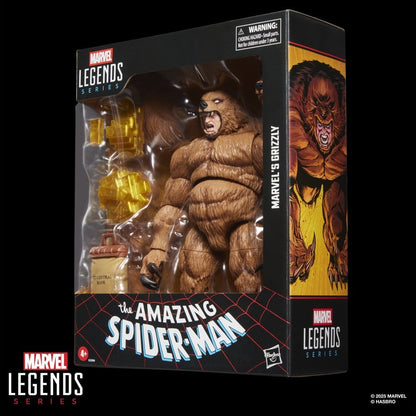 The Amazing Spider-Man Marvel Legends Action Figure Marvel's Grizzly 15 cm Hasbro