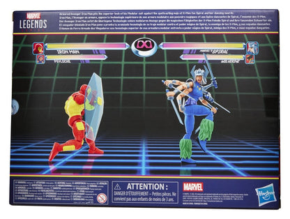Marvel Games Marvel Legends Action Figure 2-Pack Iron Man & Marvel's Spiral 15 cm