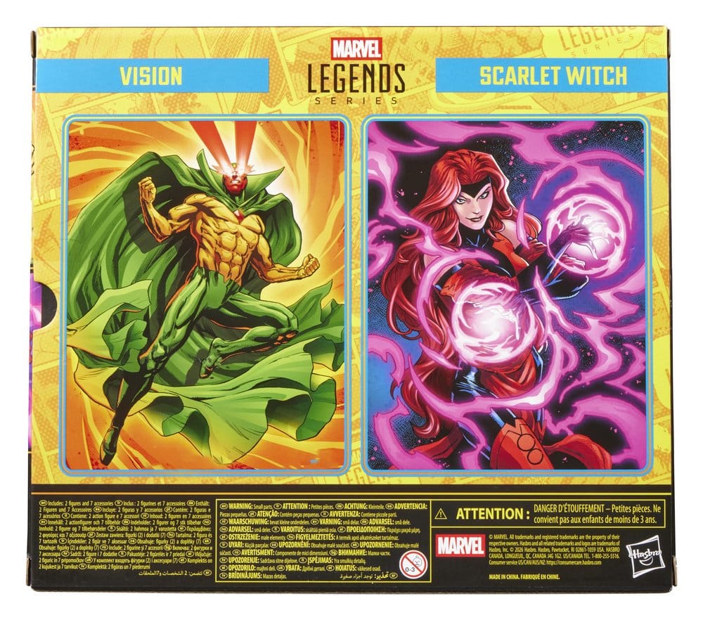 Avengers Marvel Legends Action Figure 2-Pack Vision & Scarlet Witch 15 cm