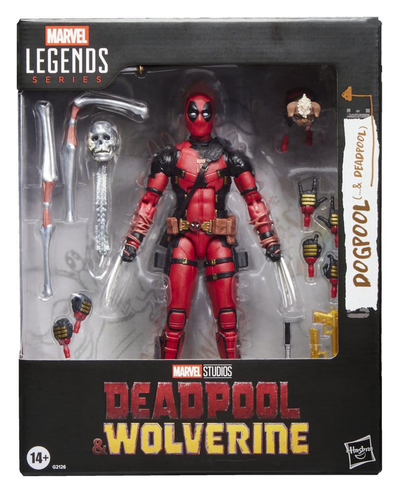 Deadpool & Wolverine Marvel Legends Action Figure Dogpool & Deadpool 15 cm Hasbro