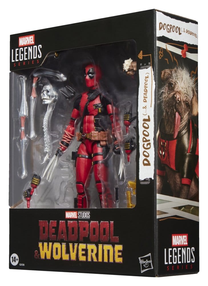 Deadpool & Wolverine Marvel Legends Action Figure Dogpool & Deadpool 15 cm Hasbro