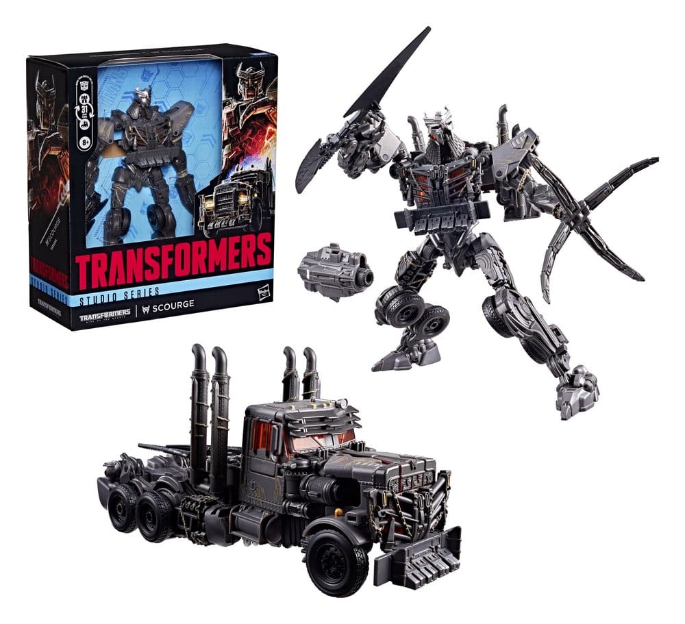 Transformers: Rise of the Beasts Studio Series Leader Class Action Figure Scourge 22 cm