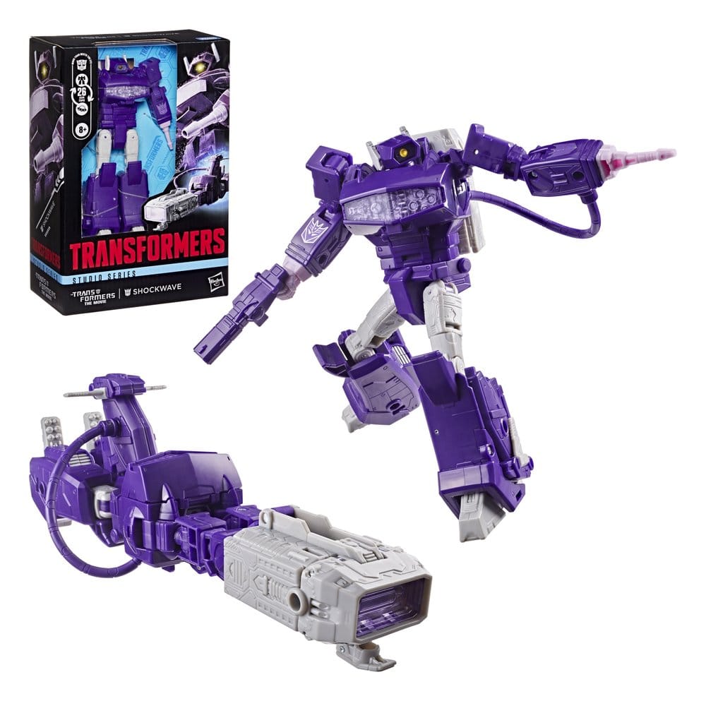 The Transformers: The Movie Studio Series Voyager Class Action Figure Shockwave 17 cm Hasbro