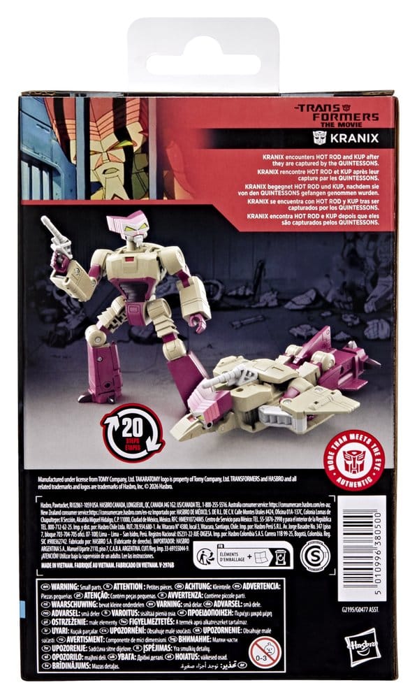 The Transformers: The Movie Studio Series Deluxe Class Action Figure Kranix 14 cm