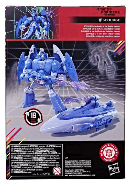 The Transformers: The Movie Studio Series Voyager Class Action Figure MTMTE Collection: Scourge 17 cm Hasbro