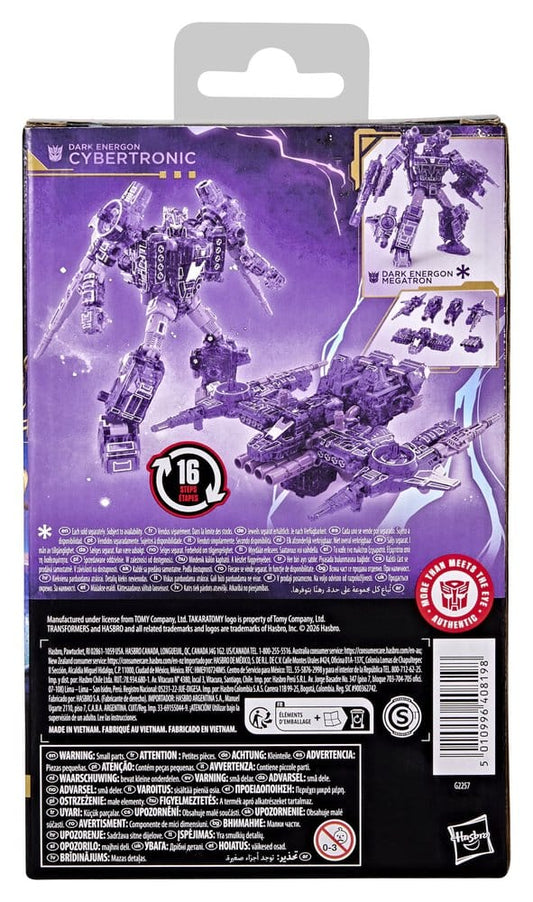 Transformers Age of the Primes Deluxe Class Action Figure Dark Energon Cybertronic 14 cm