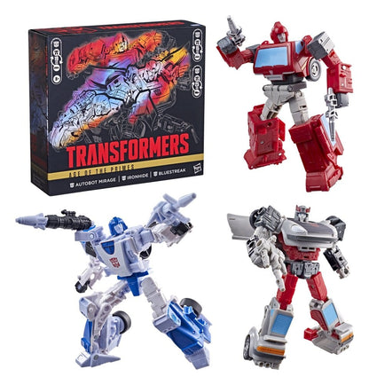 Transformers Age of the Primes Action Figure 3-Pack Autobot Mirage & Bluestreak & Ironhide Hasbro