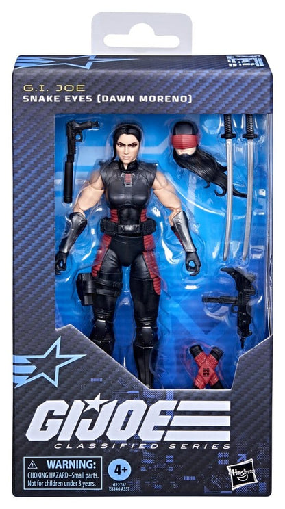 G.I. Joe Classified Series Action Figure Snake Eyes (Dawn Moreno) 15 cm Hasbro