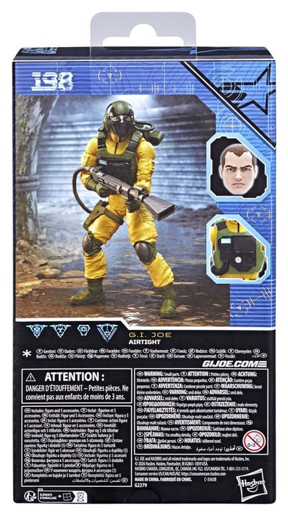G.I. Joe Classified Series Action Figure #198 Airtight 15 cm Hasbro