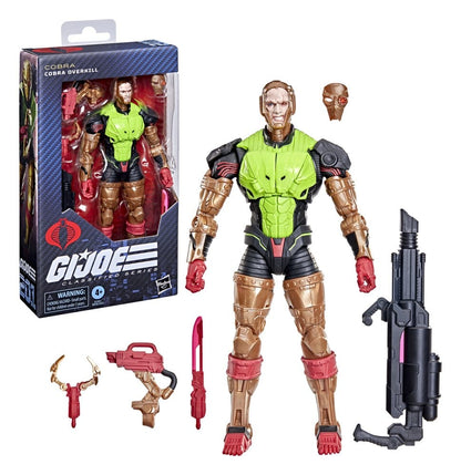 G.I. Joe Classified Series Action Figure #201 Cobra Overkill 15 cm Hasbro