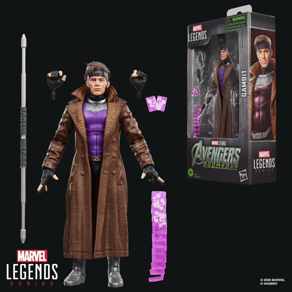Avengers: Doomsday Marvel Legends Action Figure Gambit 15 cm