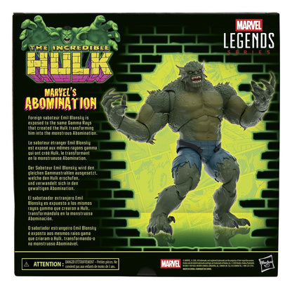 The Incredible Hulk Marvel Legends Action Figure Marvel's Abomination 15 cm Hasbro