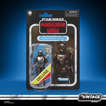 Star Wars: The Mandalorian & Grogu Vintage Collection Action Figure The Mandalorian & Grogu 10 cm Hasbro