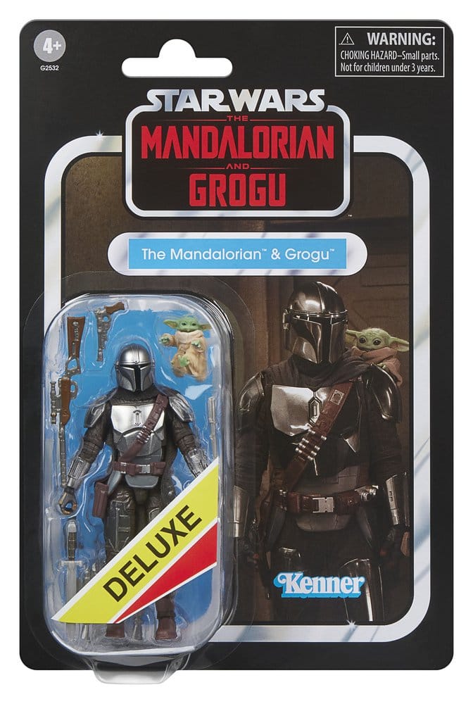 Star Wars: The Mandalorian & Grogu Vintage Collection Action Figure The Mandalorian & Grogu 10 cm Hasbro