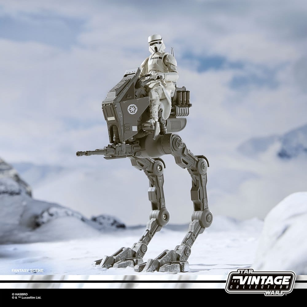 Star Wars: The Mandalorian & Grogu Vintage Collection Vehicle Imperial Remnant AT-RT 10 cm Hasbro