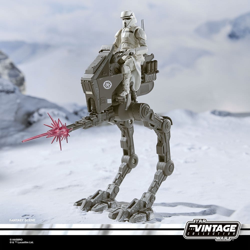 Star Wars: The Mandalorian & Grogu Vintage Collection Vehicle Imperial Remnant AT-RT 10 cm Hasbro
