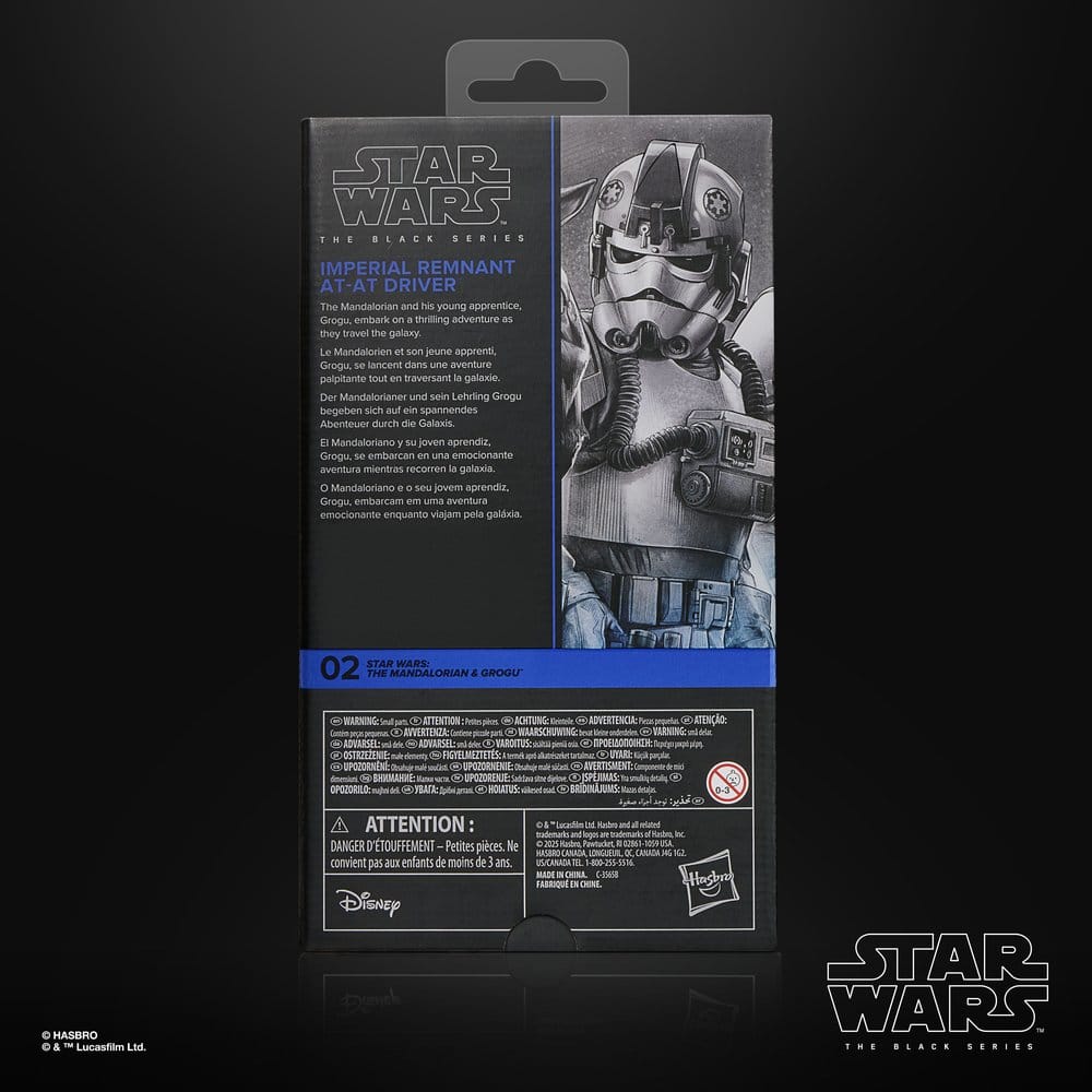 Star Wars: The Mandalorian & Grogu Black Series Action Figure Imperial Remnant AT-AT Driver 15 cm Hasbro