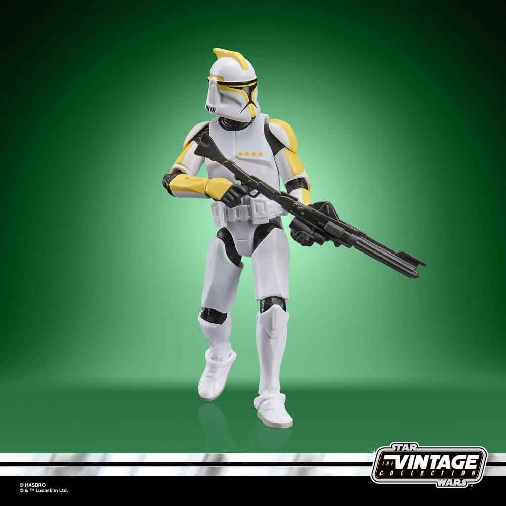 Star Wars Episode II Vintage Collection Action Figure Clone Trooper Commander 10 cm