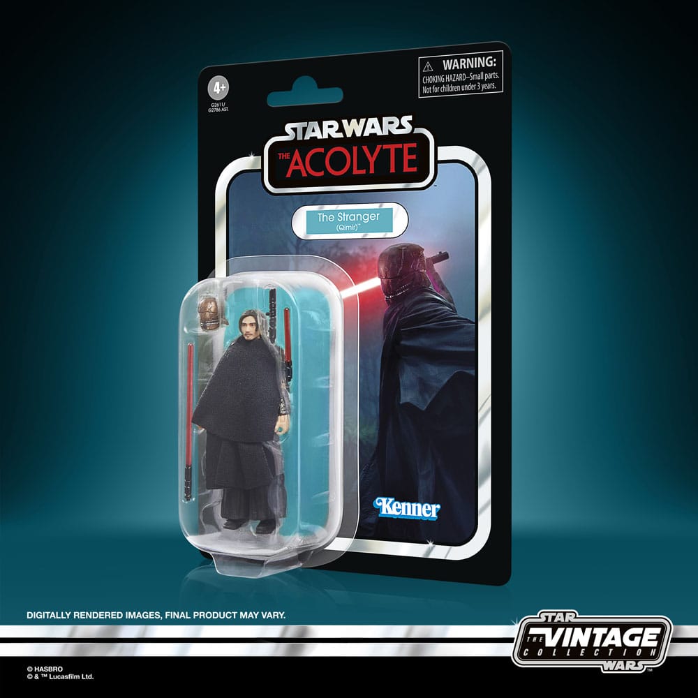Star Wars: The Acolyte Vintage Collection Action Figure The Stranger (Qimir) 10 cm