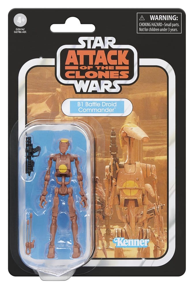 Star Wars Episode II Vintage Collection Action Figure B1 Battle Droid Commander 10 cm