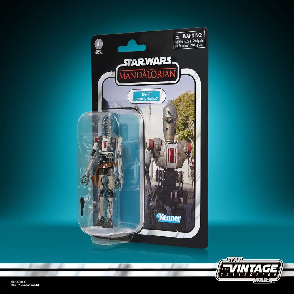 Star Wars: The Mandalorian Vintage Collection Action Figure IG-11 (Nevarro Marshal) 10 cm Hasbro