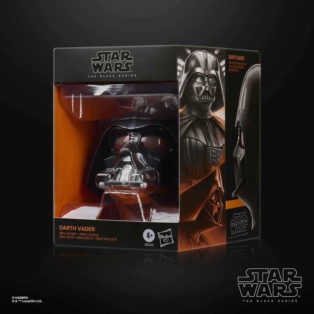 Star Wars Episode IV Black Series Mini Helmet Darth Vader 15 cm