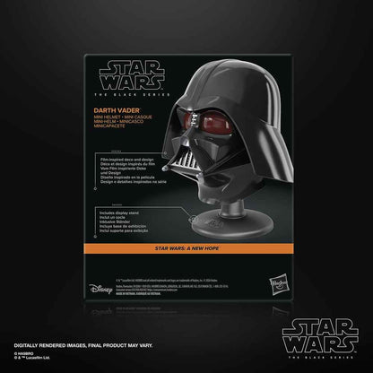 Star Wars Episode IV Black Series Mini Helmet Darth Vader 15 cm