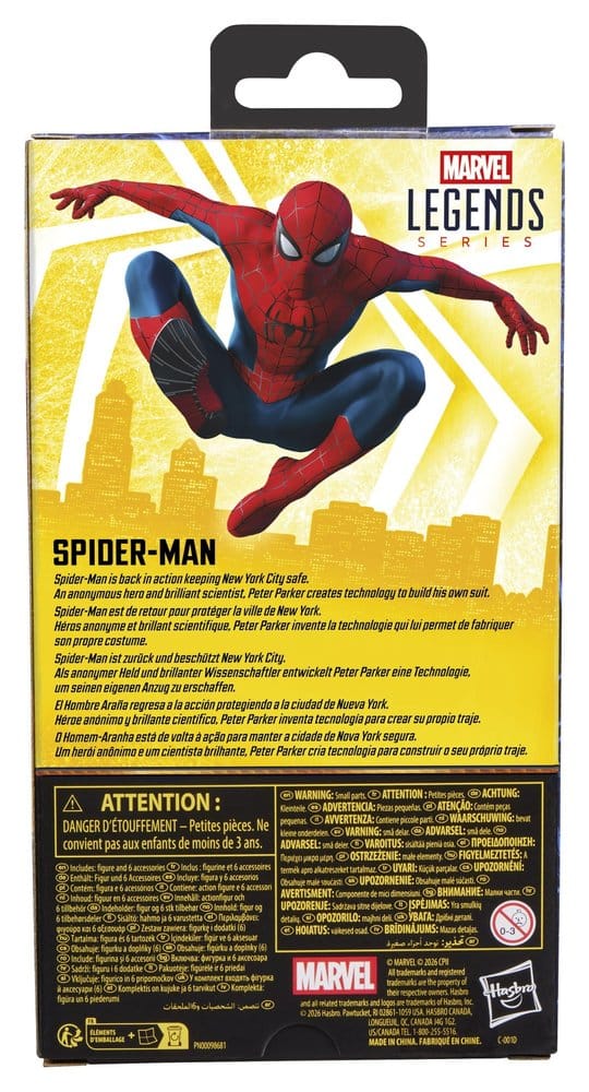 Spider-Man: Brand New Day Marvel Legends Action Figure Spider-Man 15 cm