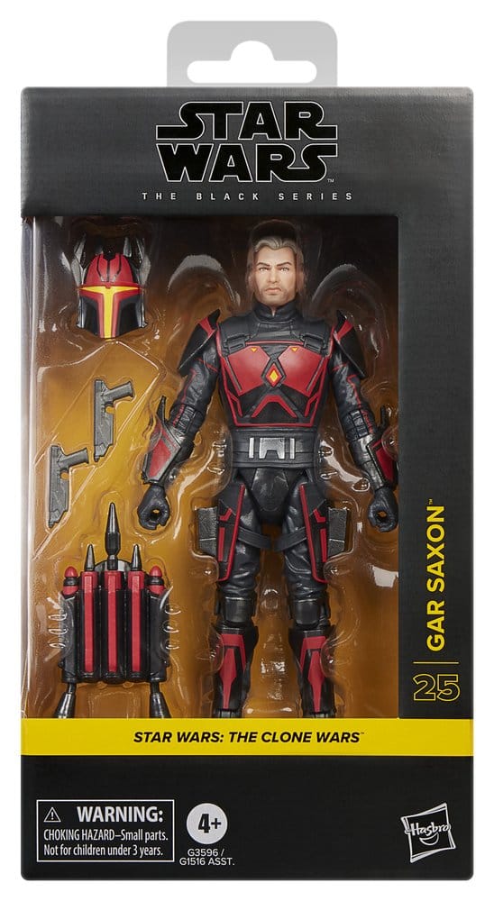 Star Wars: The Clone Wars Black Series Action Figure Gar Saxon 15 cm
