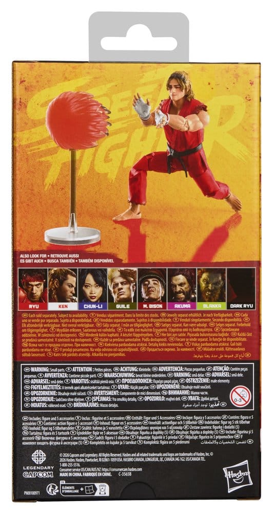 Street Fighter Action Figure Ken 15 cm