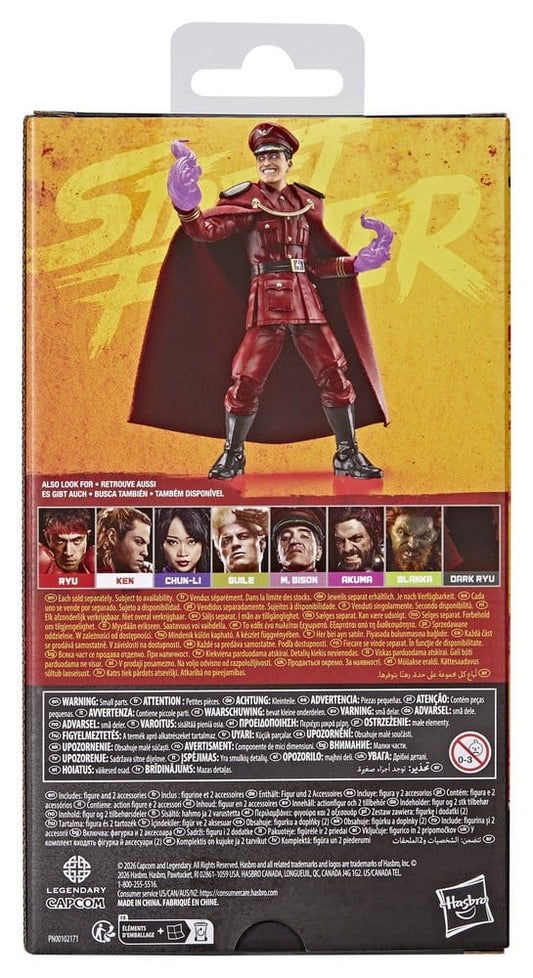 Street Fighter Action Figure M. Bison 15 cm