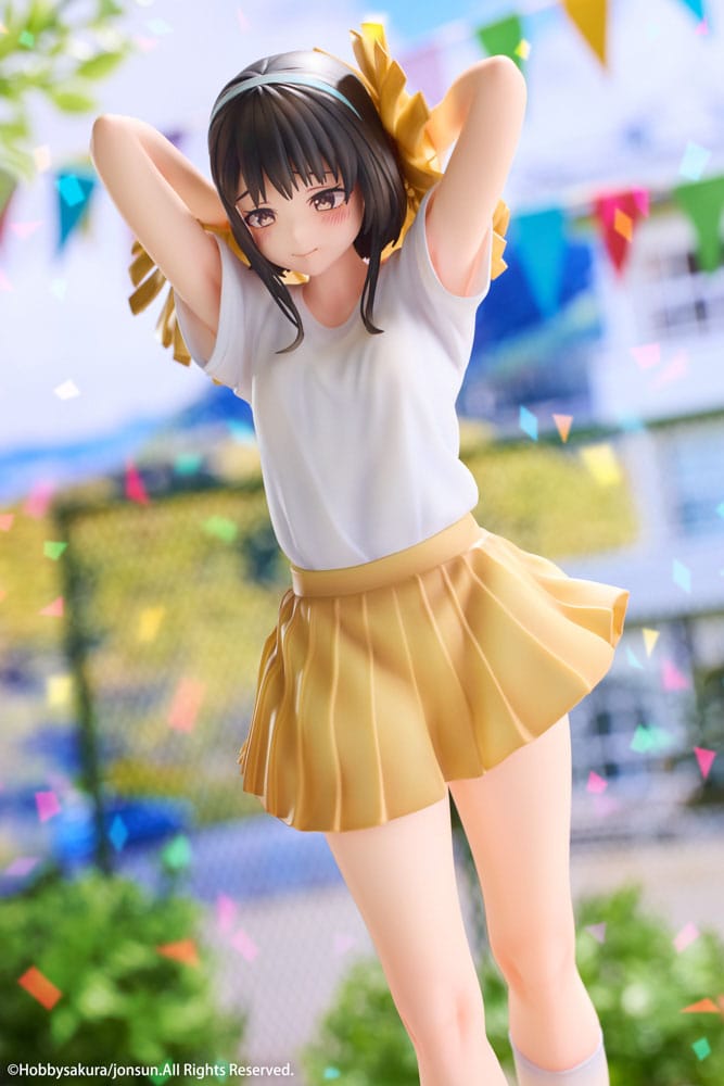 Original IllustrationPVC Statue 1/6 Cheerleader Misaki Illustrated by Jonsun Limited Edition 25 cm Hobby Sakura