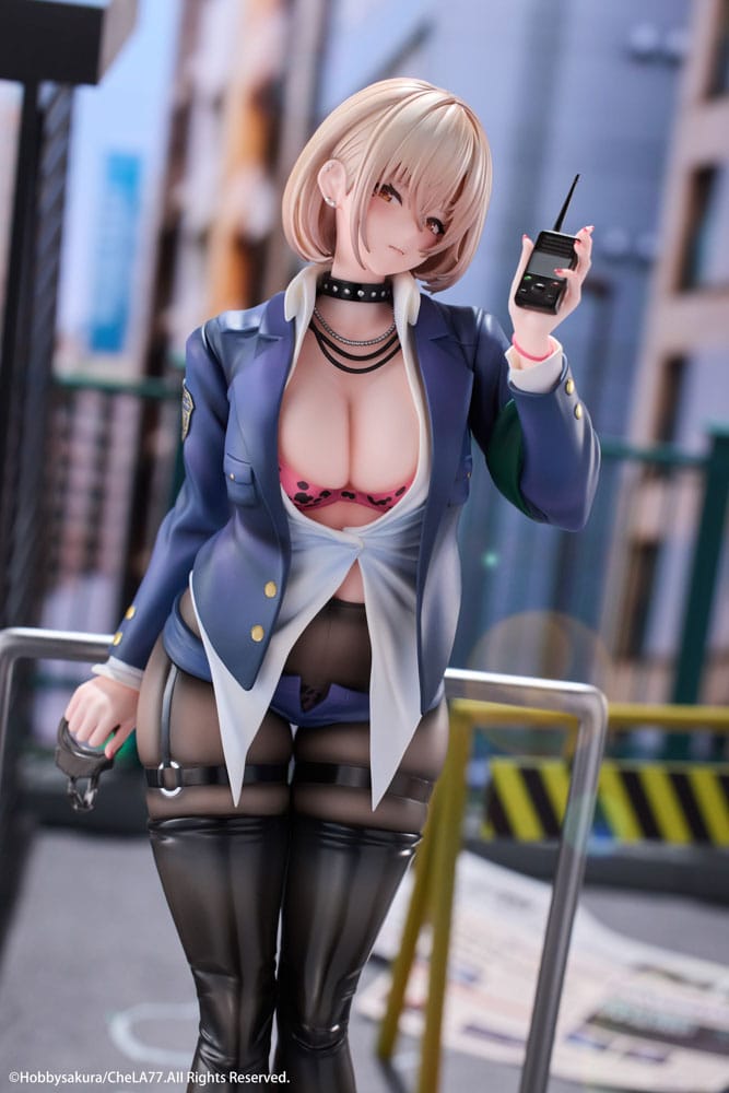 Original IllustrationPVC Statue 1/6 Naughty Police Woman Illustration by CheLA77 27 cm Hobby Sakura