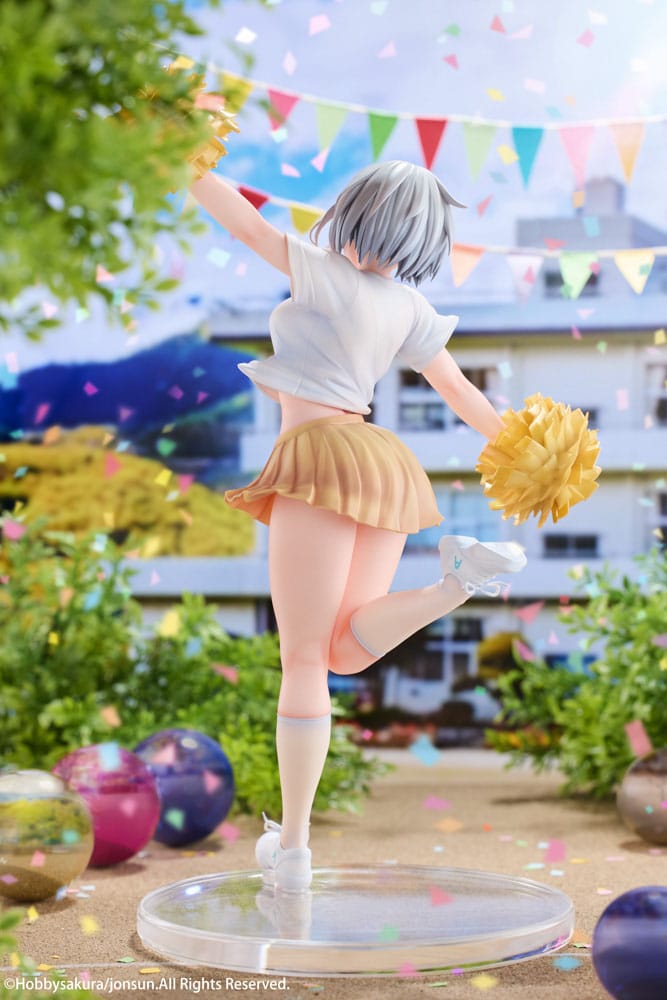 Original IllustrationPVC Statue 1/6 Cheerleader Riku illustration by Jonsun 29 cm Hobby Sakura