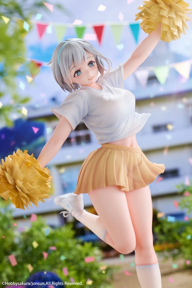 Original IllustrationPVC Statue 1/6 Cheerleader Riku illustration by Jonsun 29 cm Hobby Sakura